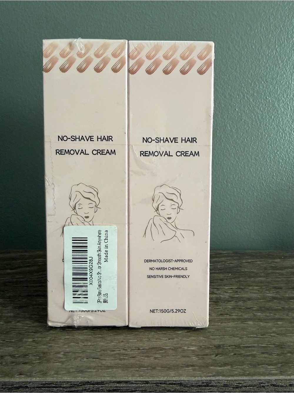 No-Shave Hair Removal Cream for Women -2 pack